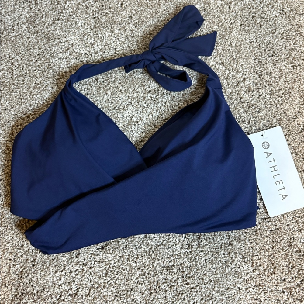 Athleta BRA CUP HALTER BIKINI TOP